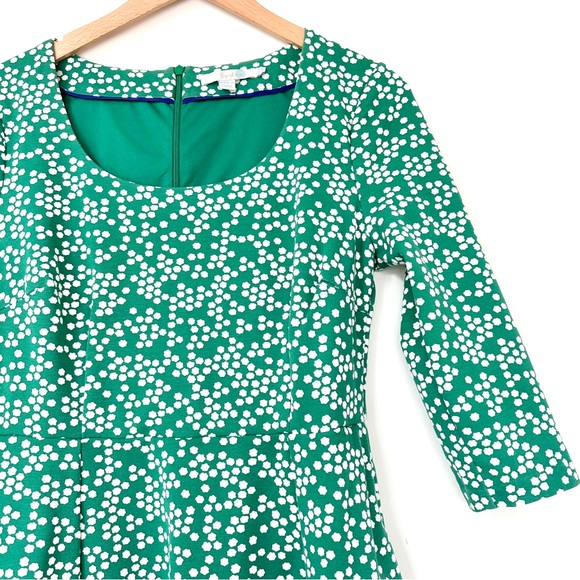 EUC Boden Fit and Flare Jersey Knit Julianna Ponte
Cotton Blend Dress Polka Dot - Picture 3 of 7